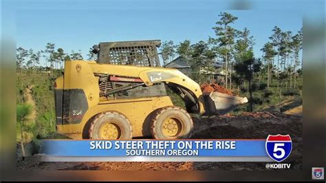 how to prevent skid steer theft|skid steer recovery rate.